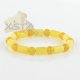 Wholesale opaque amber color bracelet
